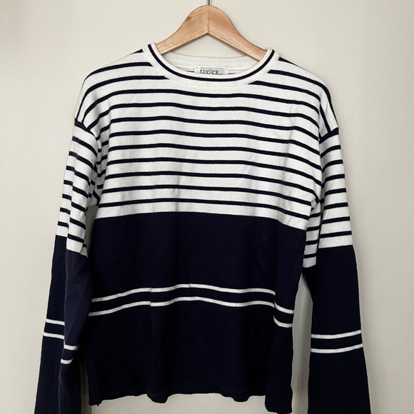 Striped Knit Sweater - Picture 6 of 6